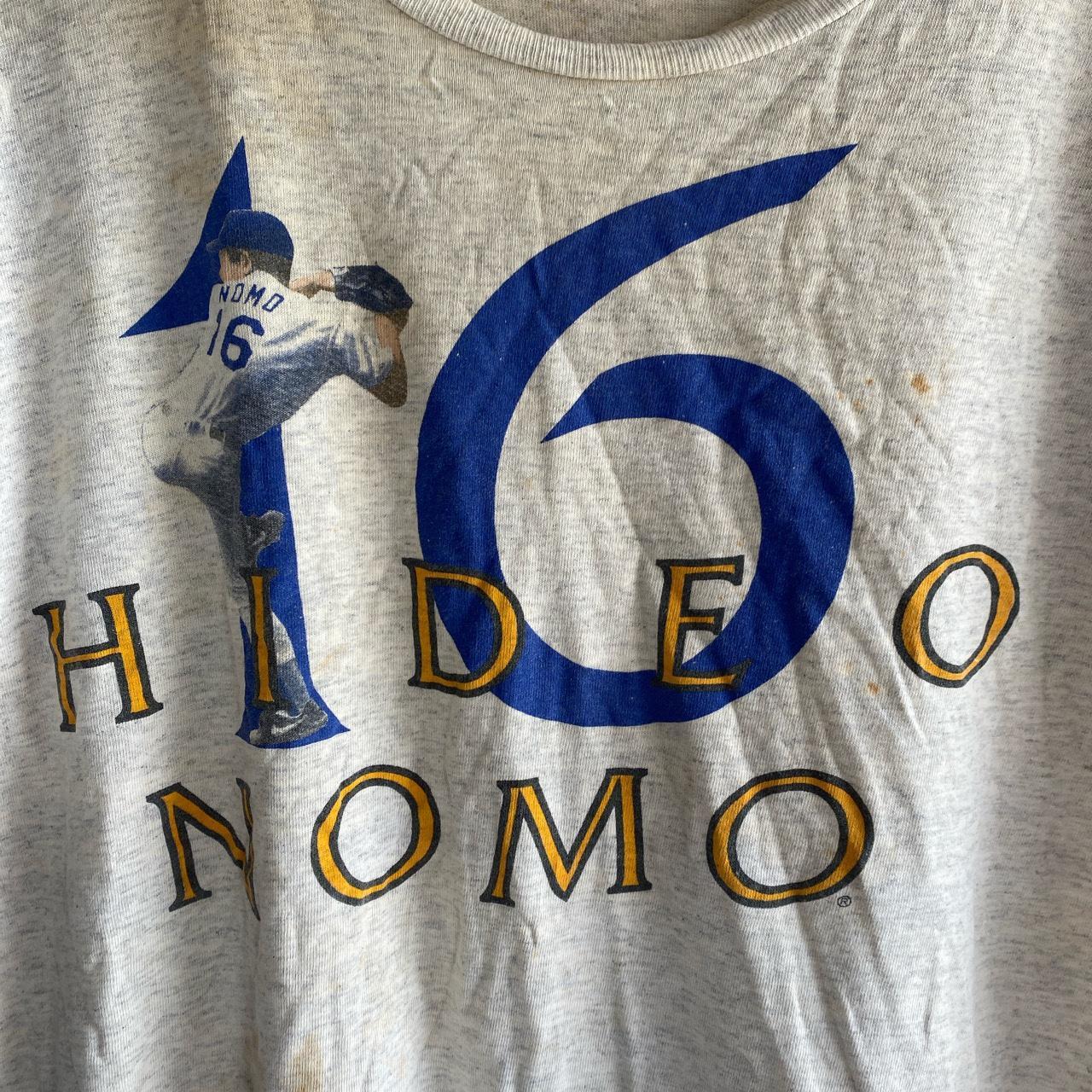 95' Dodgers Hideo Nomo tee. Size Small. - Depop