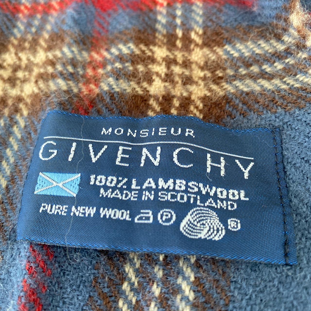 Givenchy Scarf Wool Muffler Good... - Depop