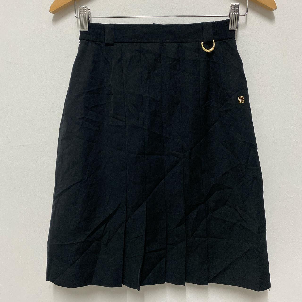 Givenchy navy pleated clearance skirt