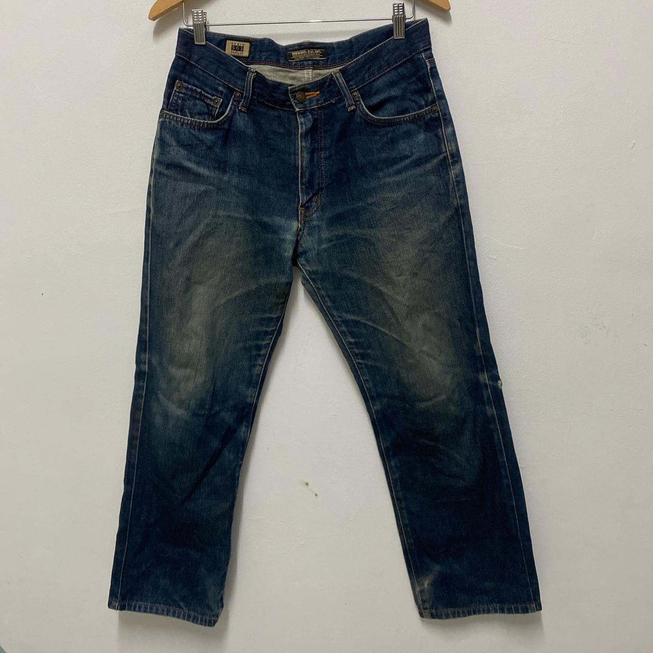 Vintage Edwin 503 Regular Jeans Zylon Fiber 13oz...