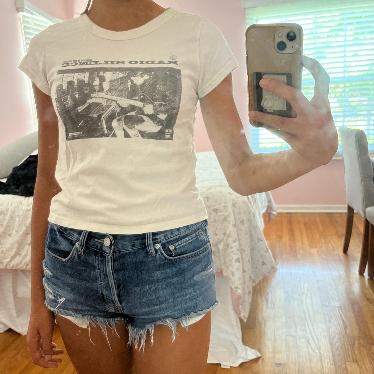 Brandy Melville baby tee Depop