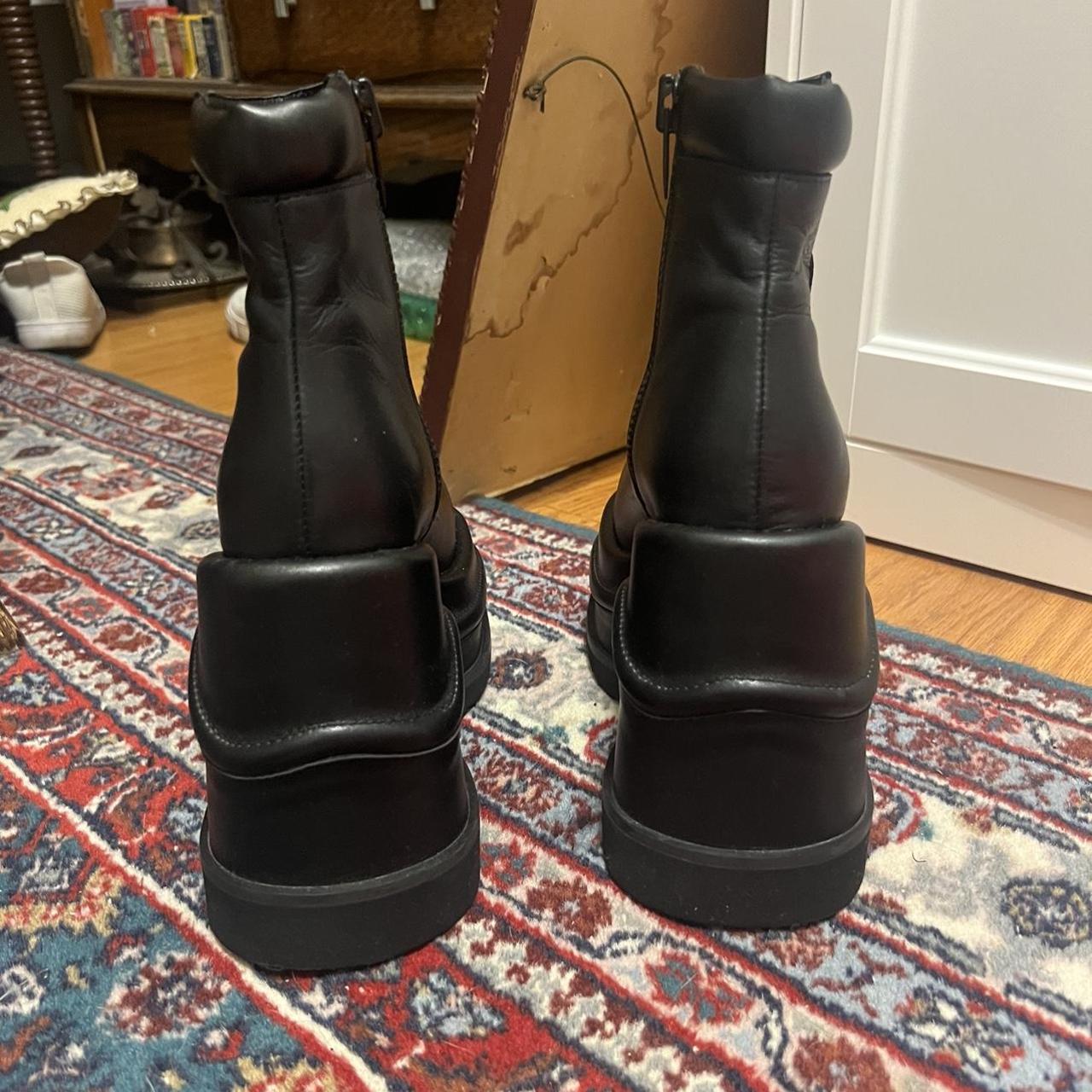 Unif wave platform boots size 6, brand new I tried... - Depop