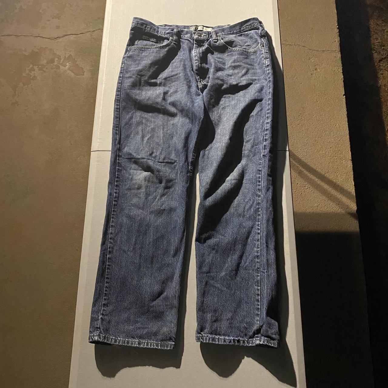 Some Lee Jeans. “Premium Select” it says. Relaxed - Depop