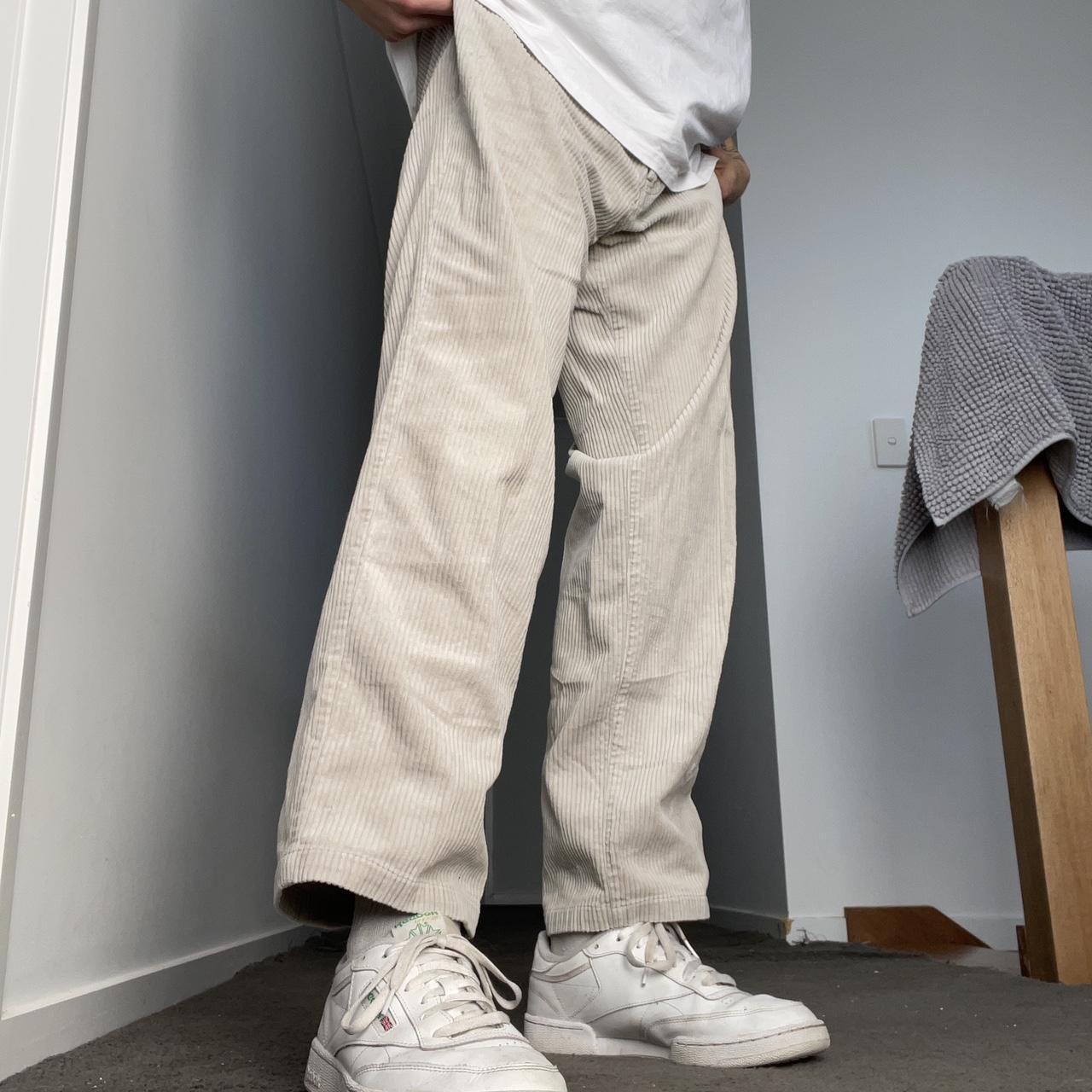 Men's Cream Jeans Depop