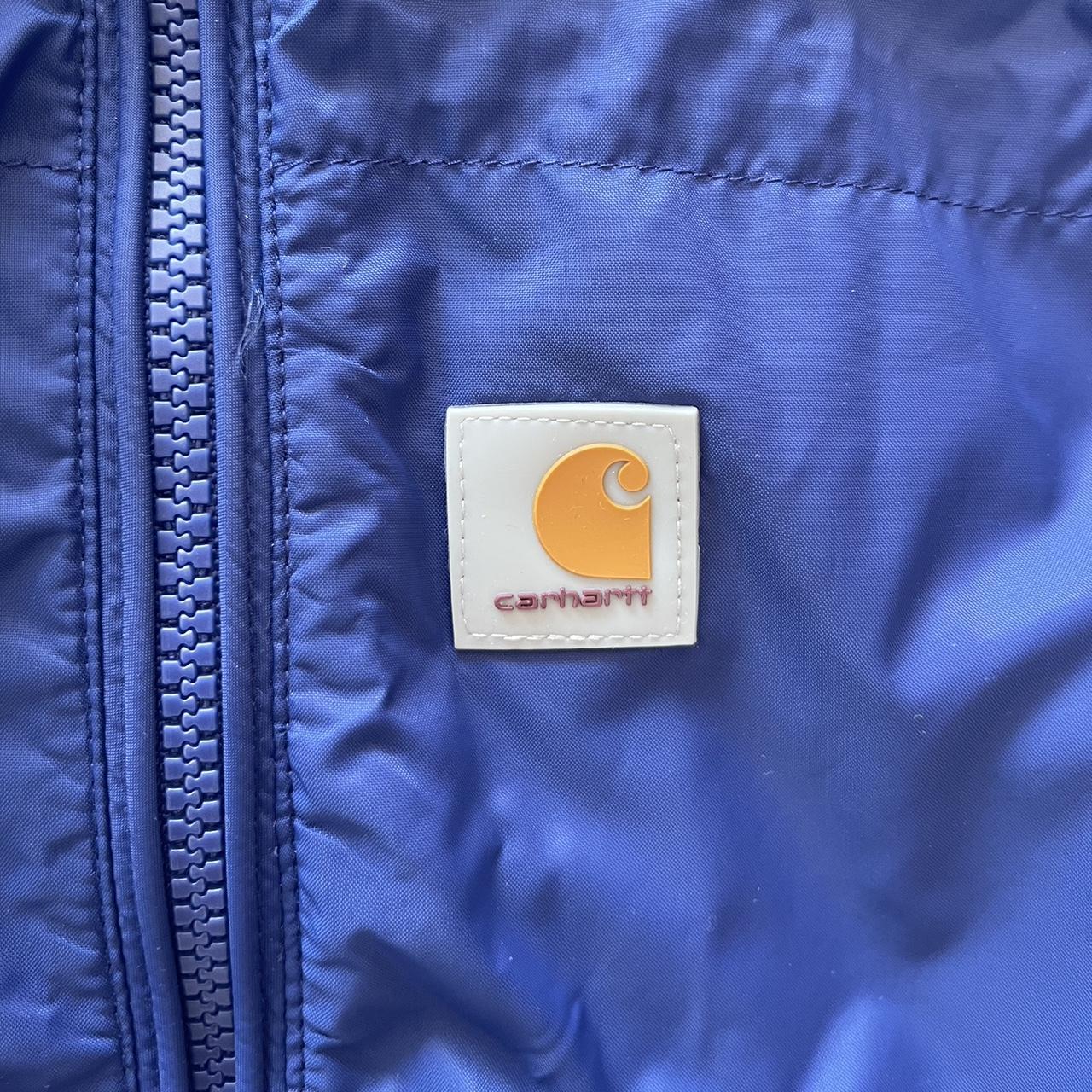 Carhartt windbreaker great condition Size small - Depop