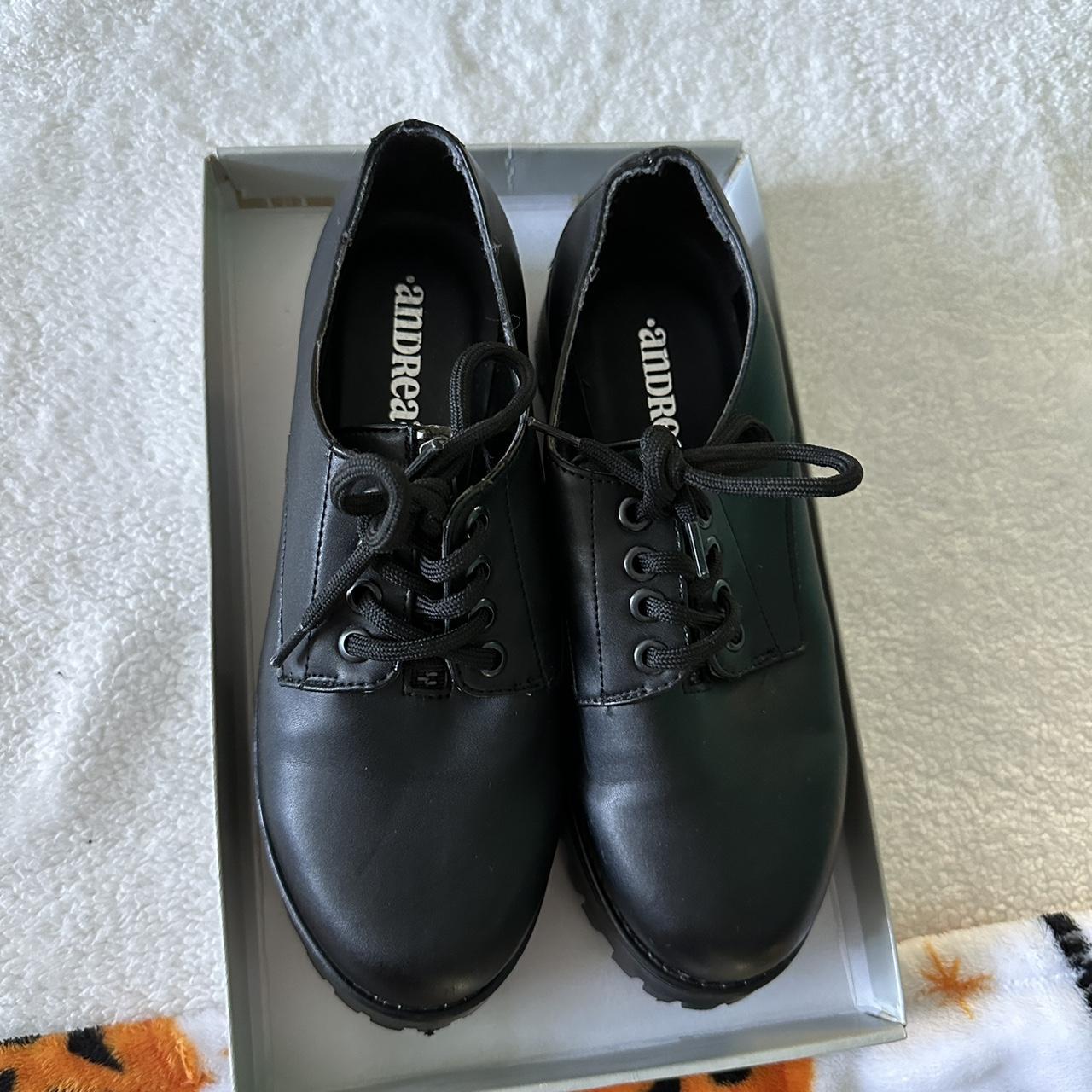 black chucky heels🦋 new shoes open to offers size... - Depop