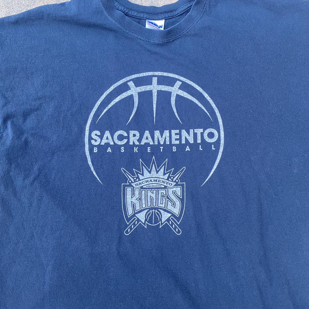 Sacramento Kings BEAM TEAM Black T-shirt adult mens - Depop
