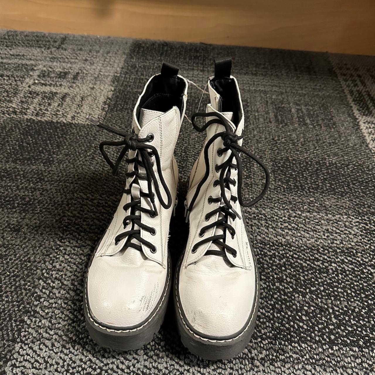 Men's White Boots | Depop