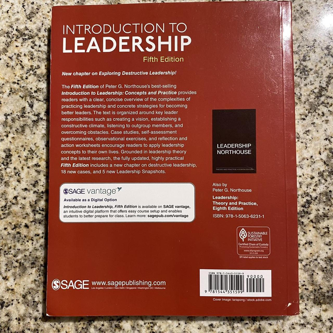 Introduction to Leadership 5th edition college... - Depop