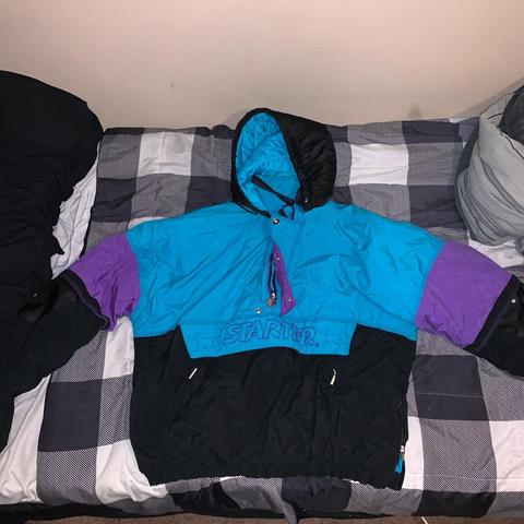 Vintage 90's Jacksonville Jaguars Starter Puffer - Depop