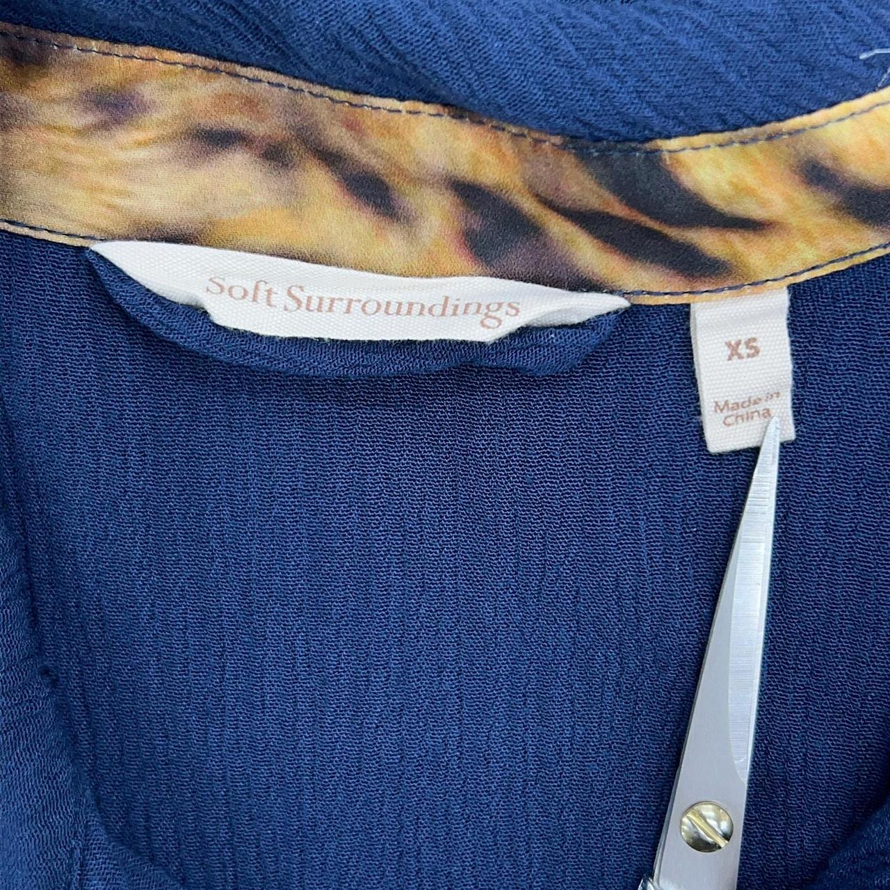 Soft Surroundings Women's Dress - Blue - XS – Sof… - image 6