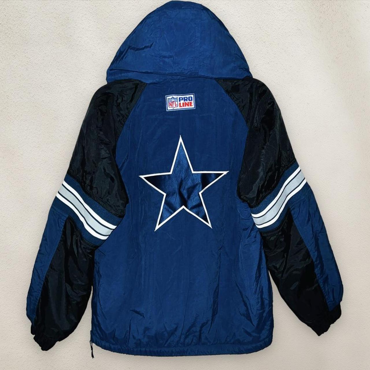 90's Dallas Cowboys NFL Starter Pullover Coat, - Depop