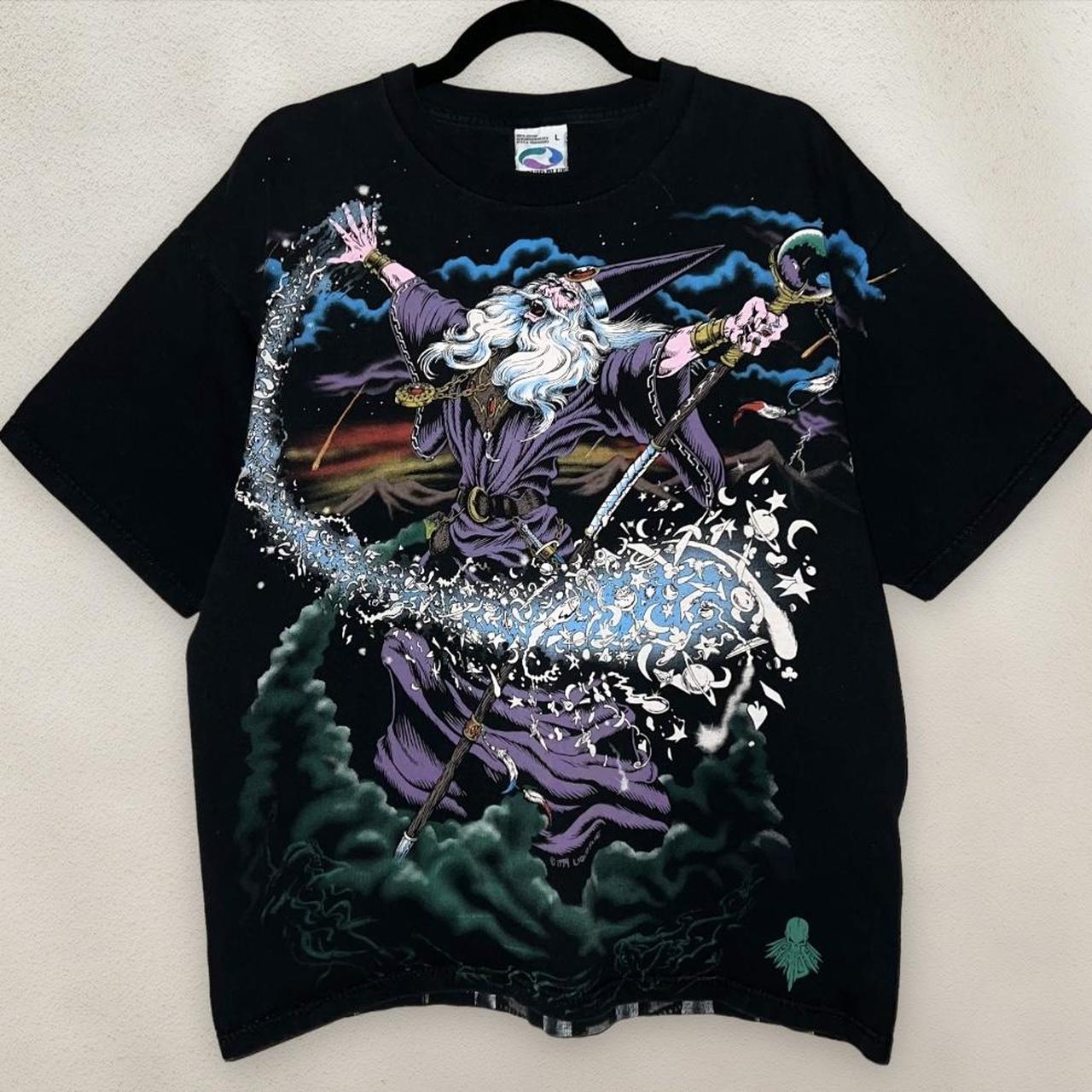 1994 liquid blue wizard shirt