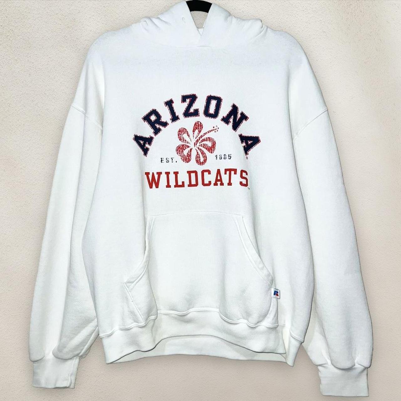 Vintage Russell Athletic Arizona Wildcats Hoodie U - Depop