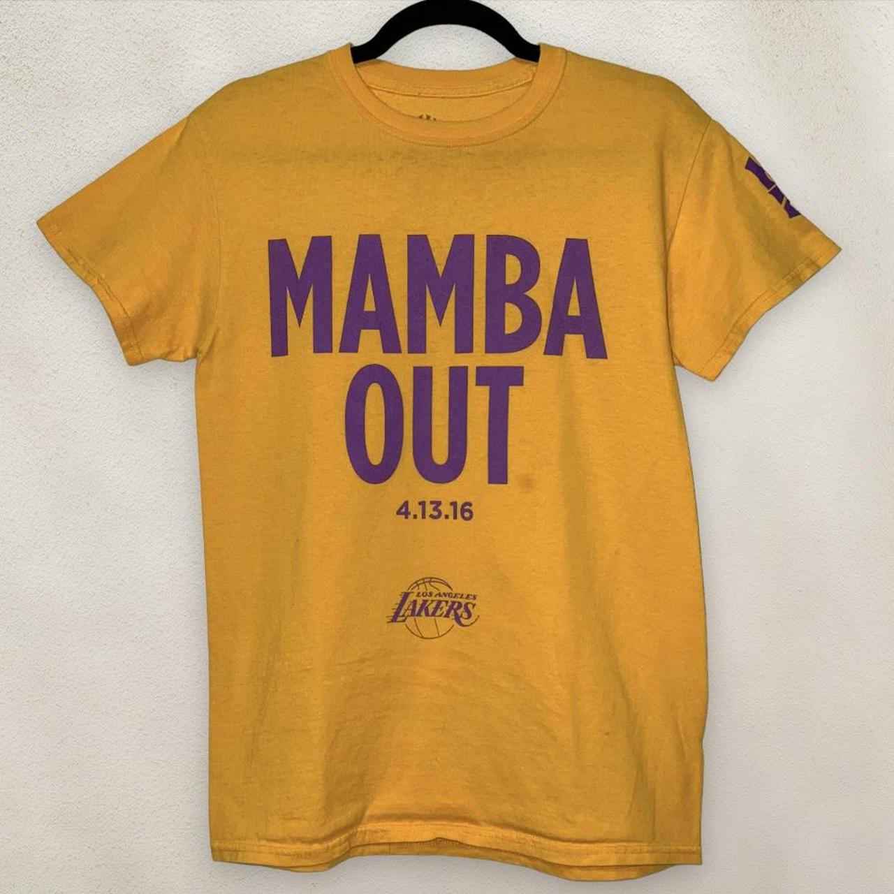 Kobe retirement t clearance shirt