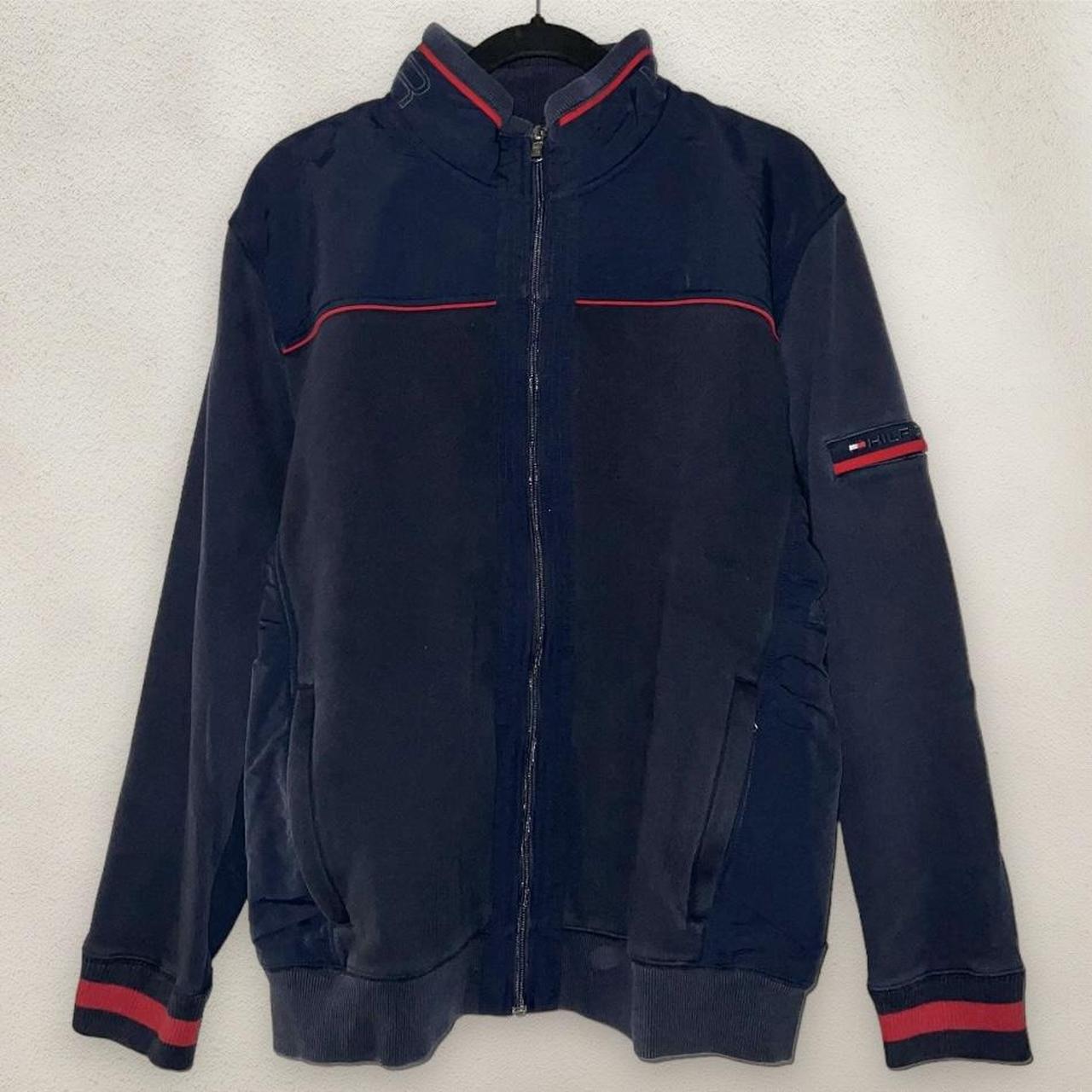 Vintage Like New Condition Tommy popular Hilfiger heavyweight full zip jacket