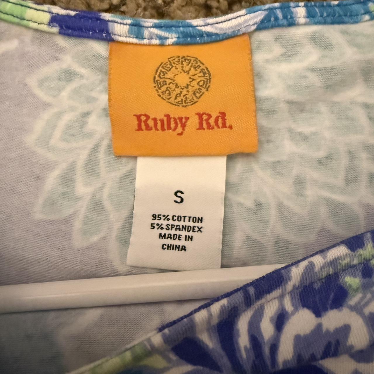 Ruby Rd. Women's Blouse - Blue/Multi - S – Ruby R… - image 2