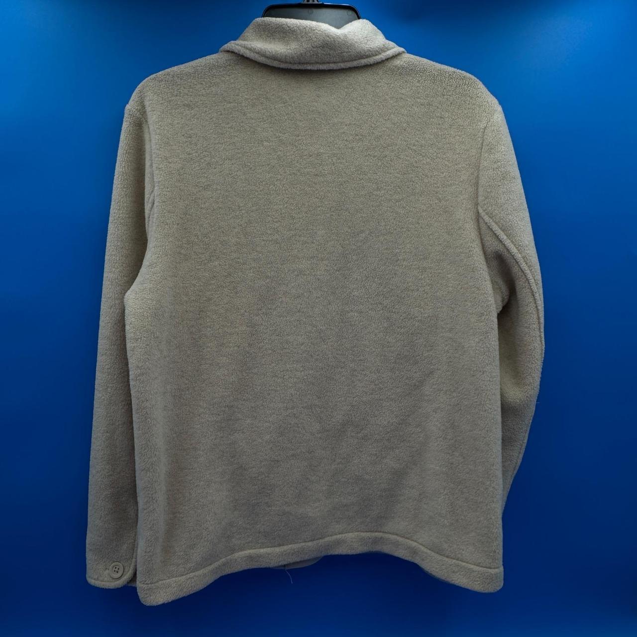 Basic Editions Women's Shacket Jacket - Tan/Pink … - image 4