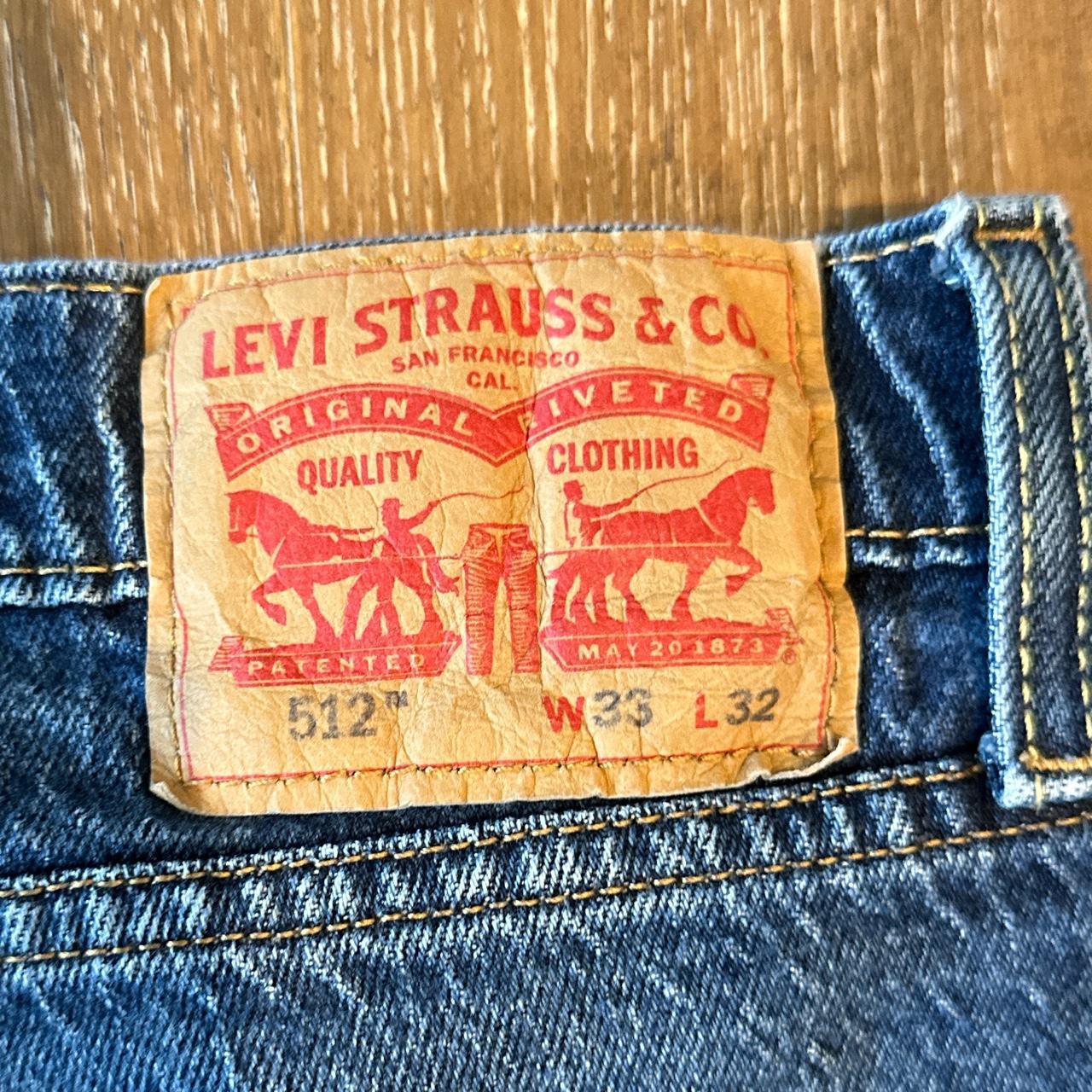 Levis shop 512 33x32