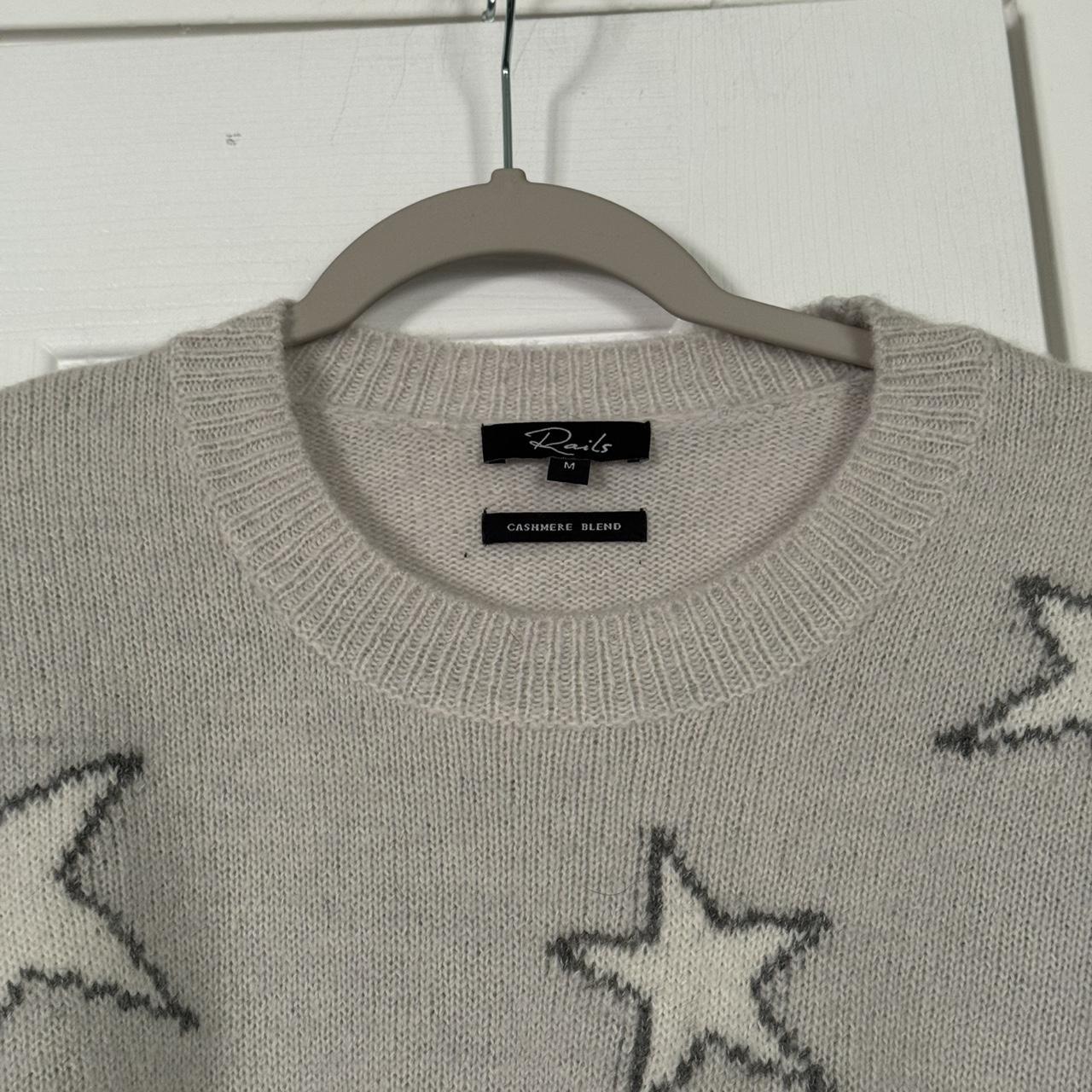 Rails Women's Sweater - Cream/Grey - M – RAILS Ca… - image 3