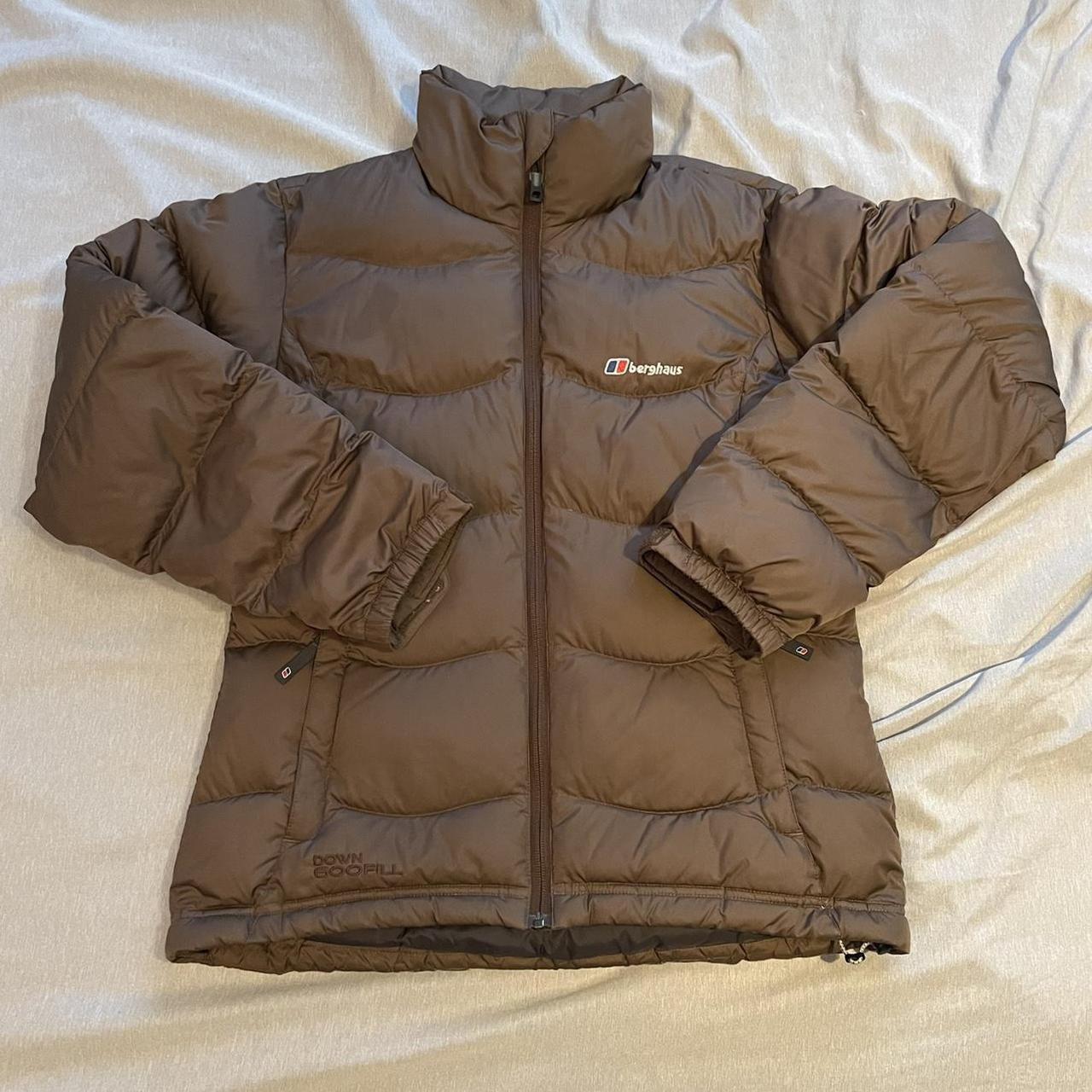 Berghaus Women's Brown and White Coat | Depop