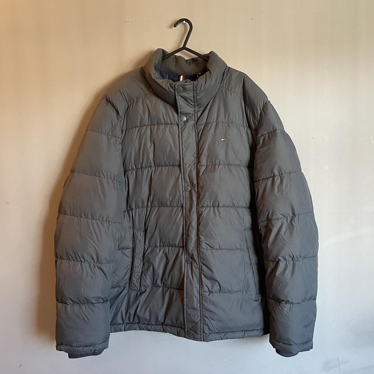 Tommy hilfiger sale grey coat