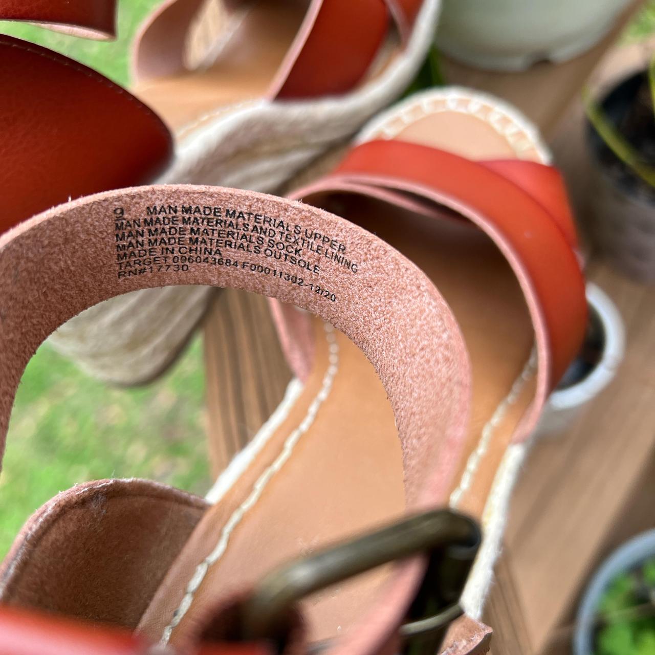 Universal Thread Women's Espadrilles - Red/Burgun… - image 3