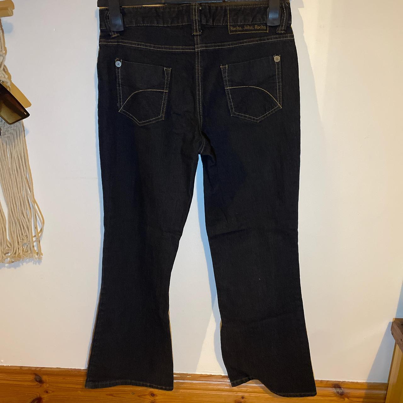 John Rocha bootcut jeans size UK 10 Low waisted Depop