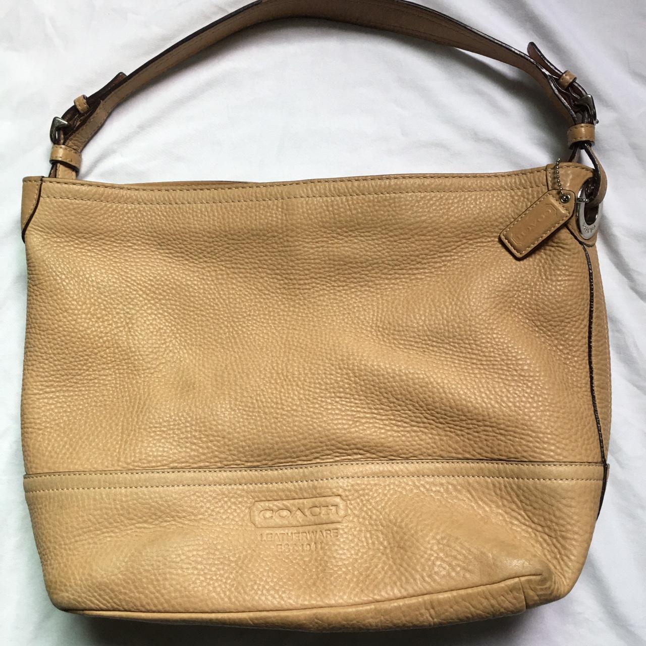 COACH medium Large factory Leather bag