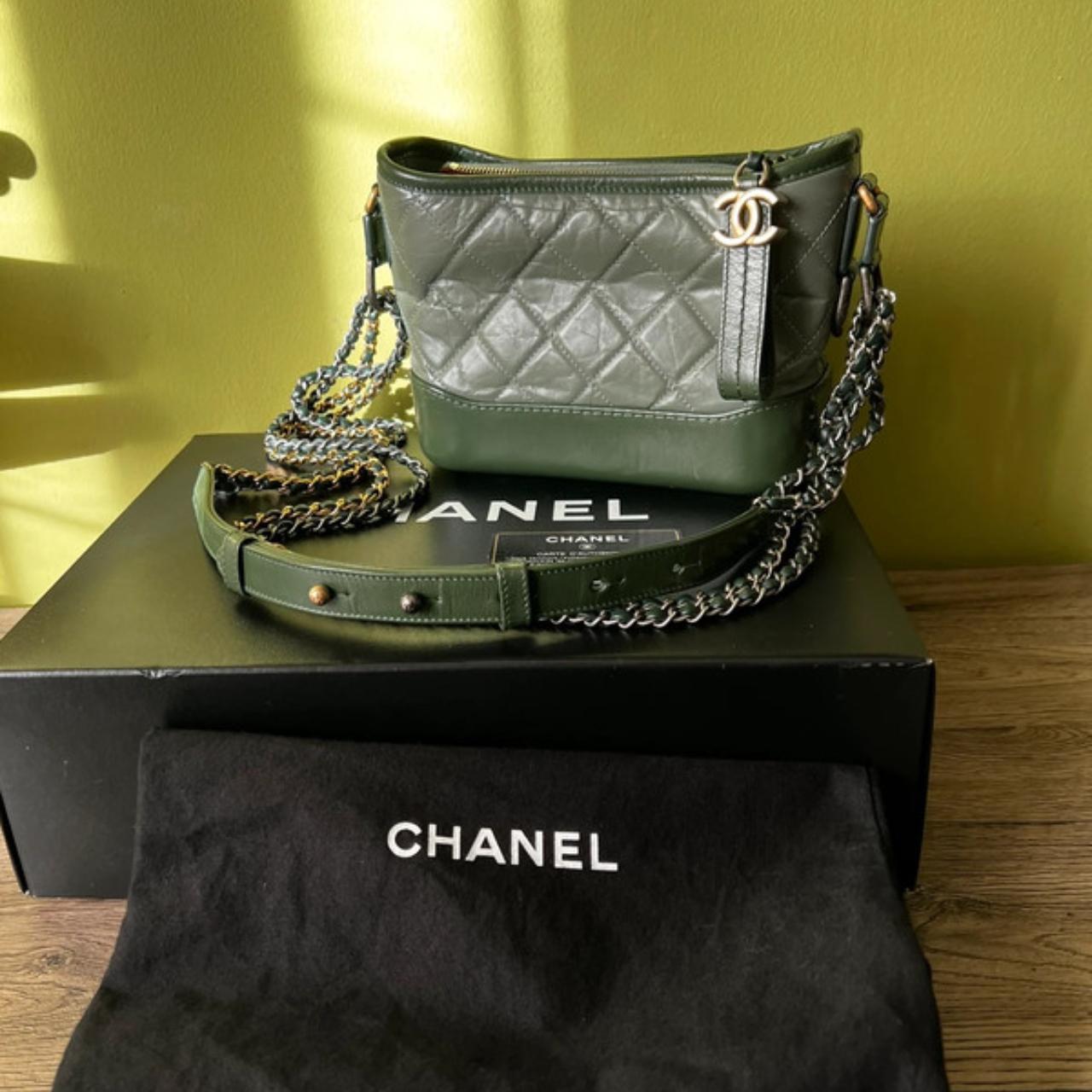 Chanel gabrielle deals bag green