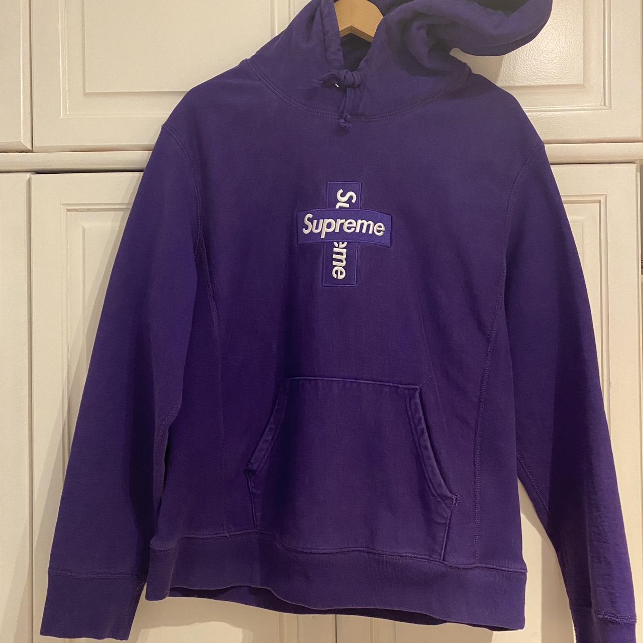 Supreme Cross Box Logo Hoodie Comes With Original Depop 