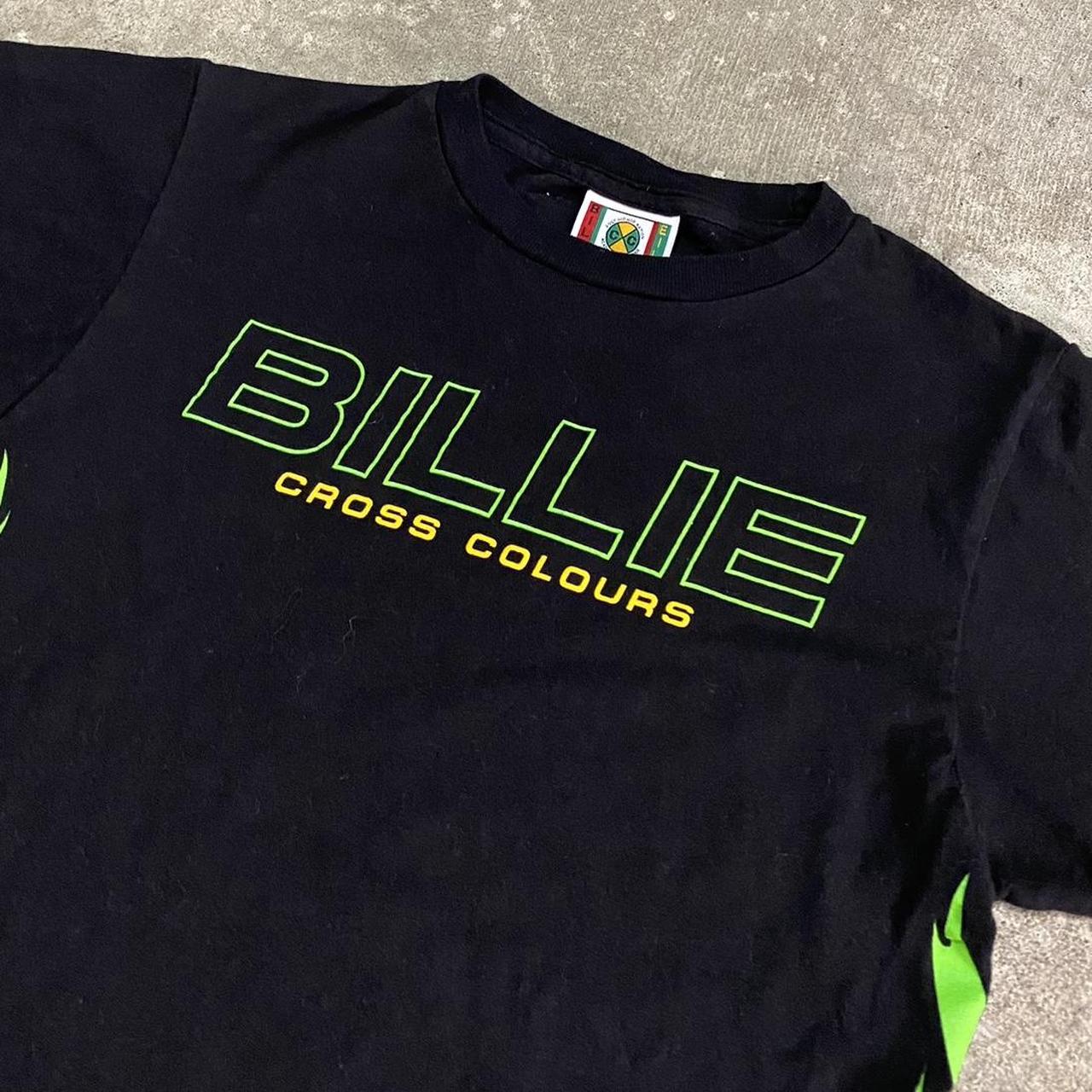 Cross Colours Billie Eilish Flame Graphic Black... Depop