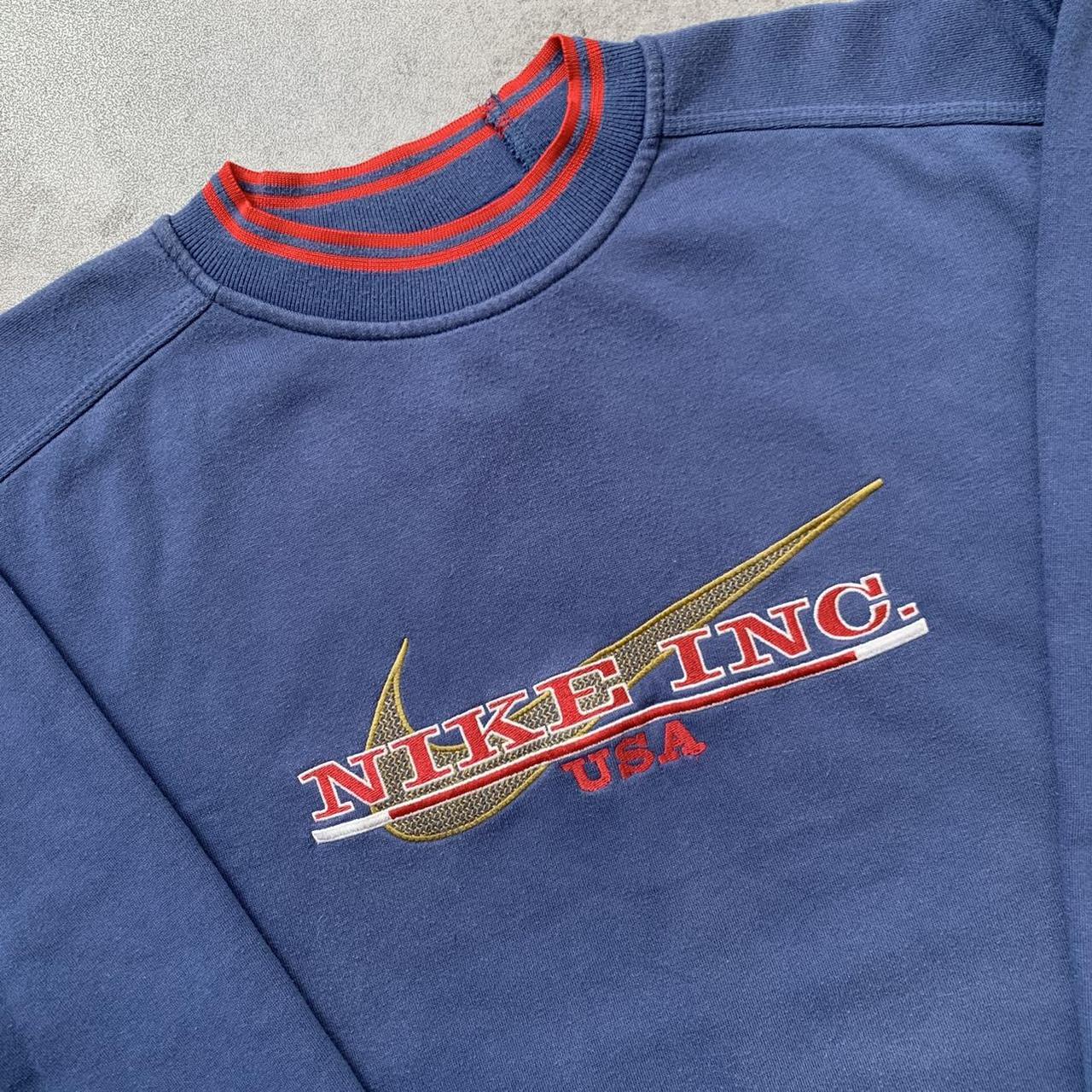 mens blue nike sweatshirt