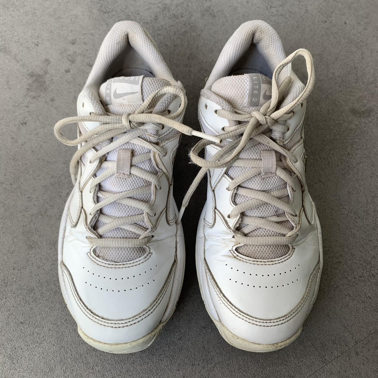 White Nike Court Lite 2 trainers AR8838-101 Silver... - Depop