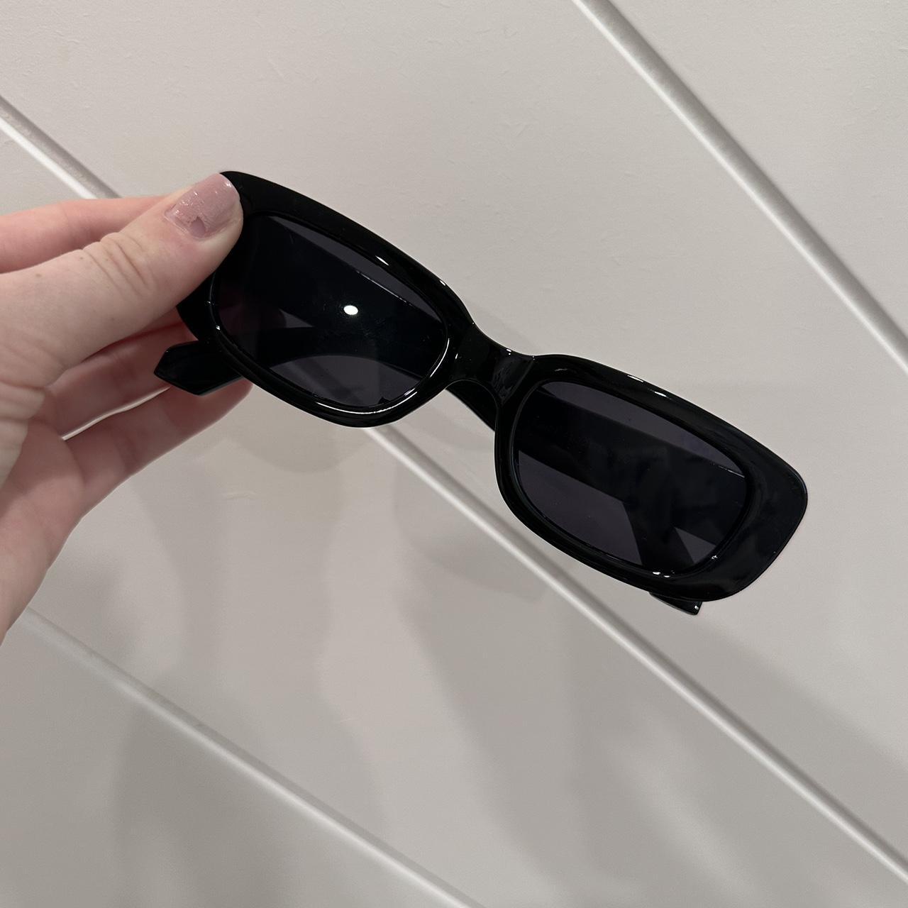Black Shein Sunglasses Never Worn Great Condition... - Depop