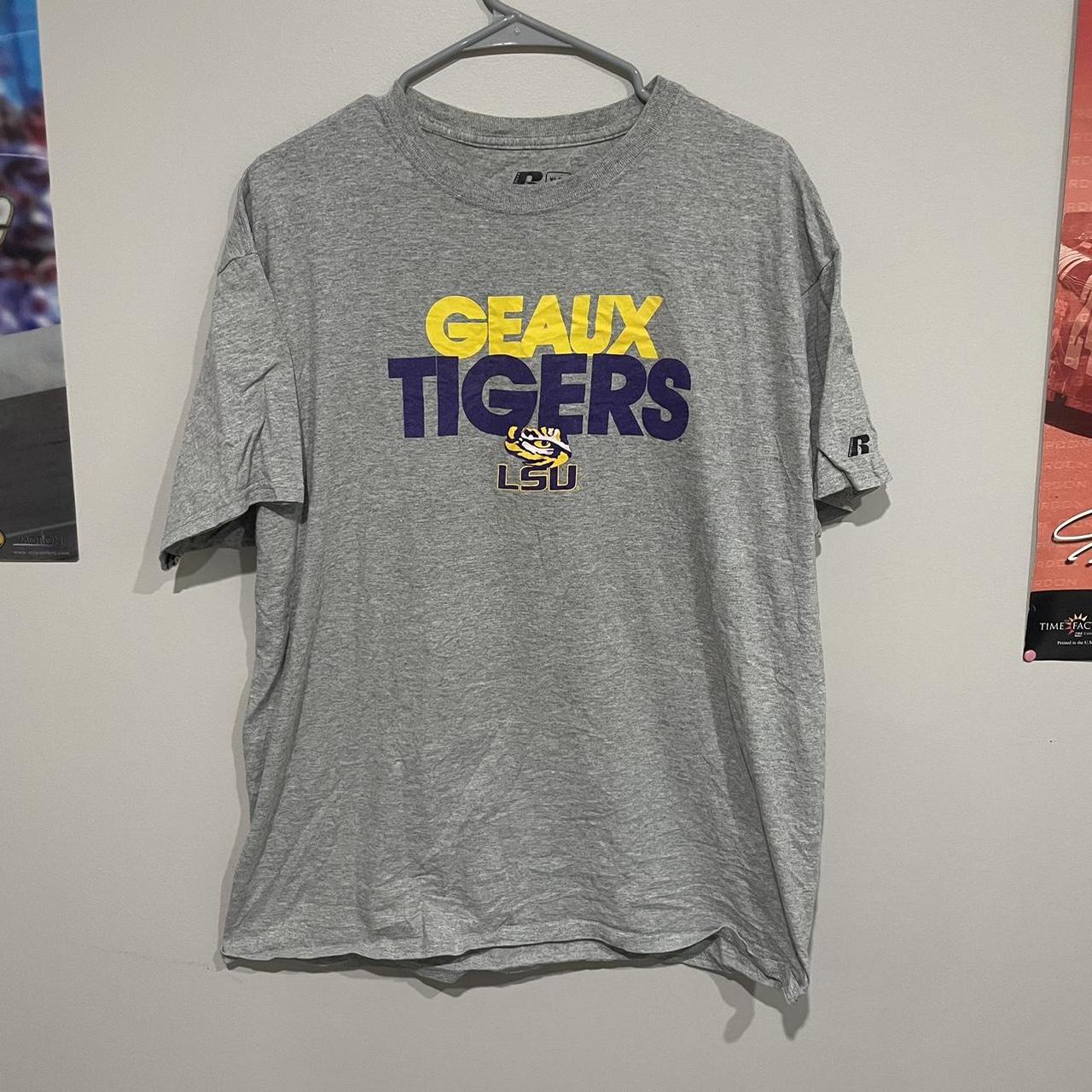 Prefer to hate the LSU tigers T-shirt This item is - Depop