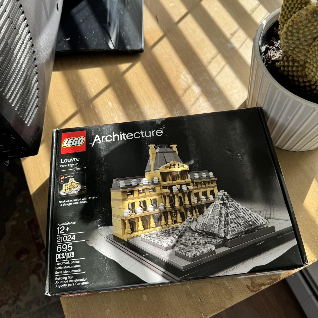 Louvre Lego Set Opened box but unused Retired... Depop