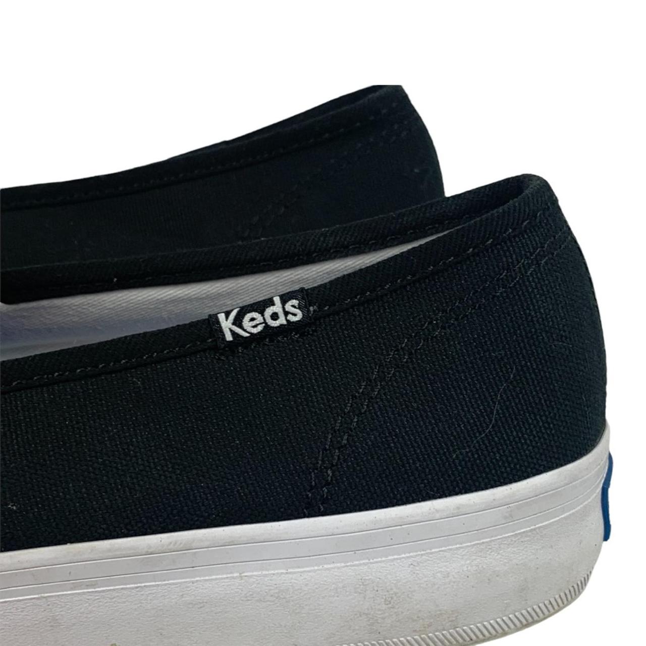 Keds triple decker slip on sales black