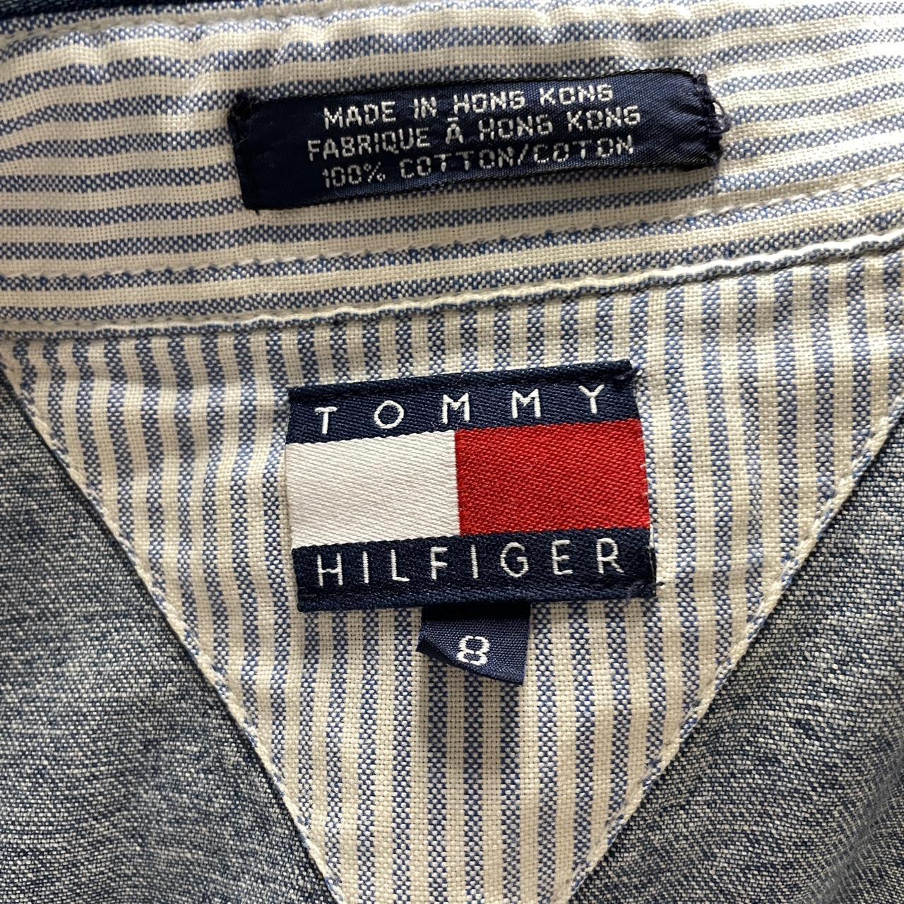 Tommy Hilfiger Women's Blue Dress | Depop