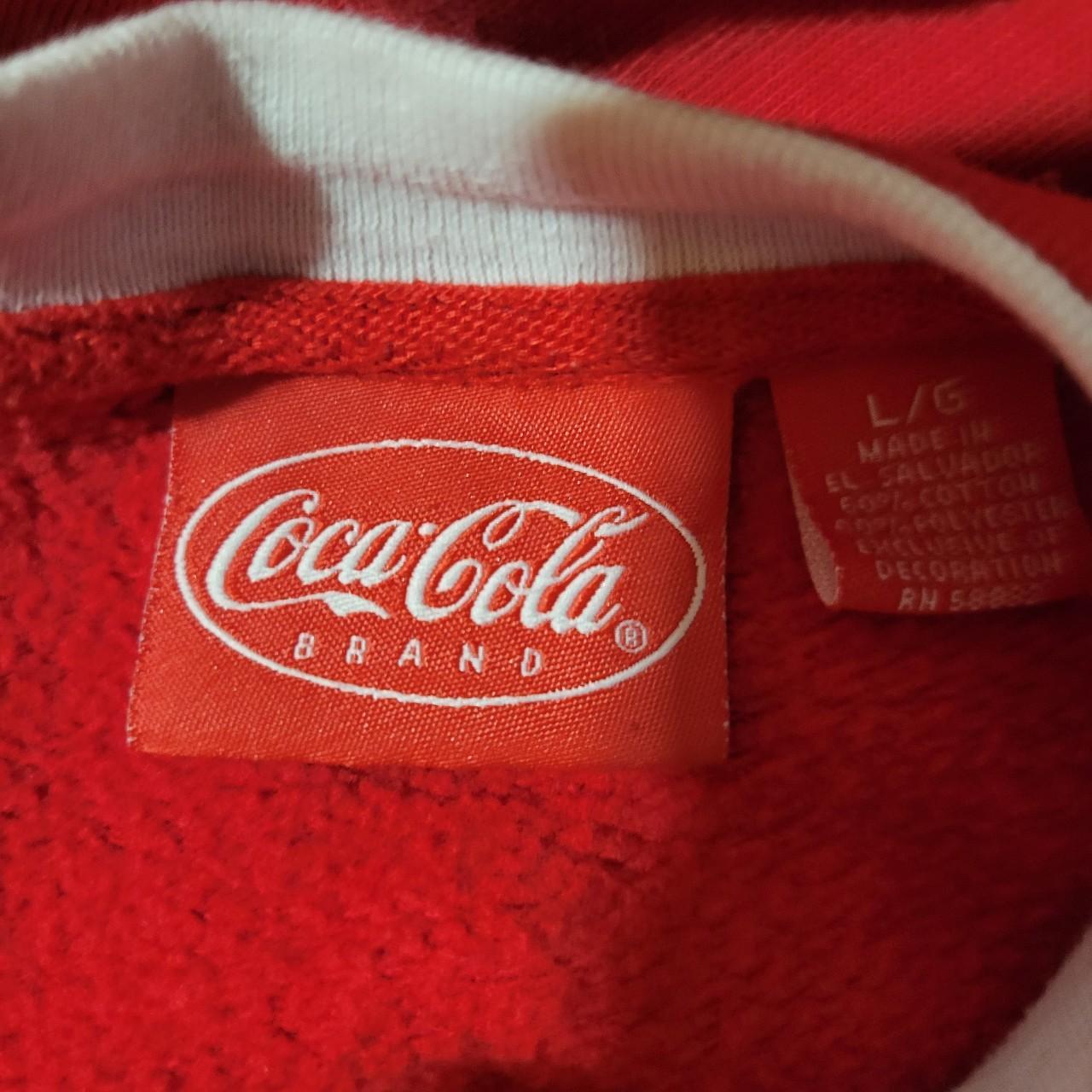 Vintage 90's Coca-cola Spellout Embroidered Graphic - Depop