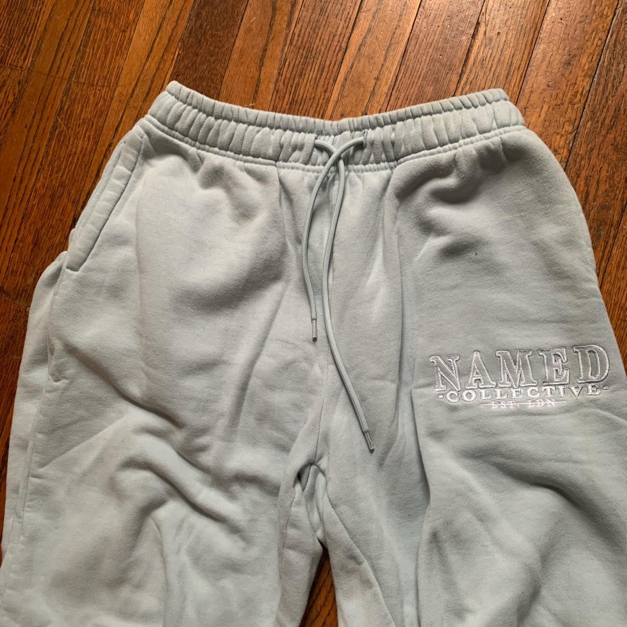 NAMED COLLECTIVE BABY BLUE SWEATPANTS Great... Depop