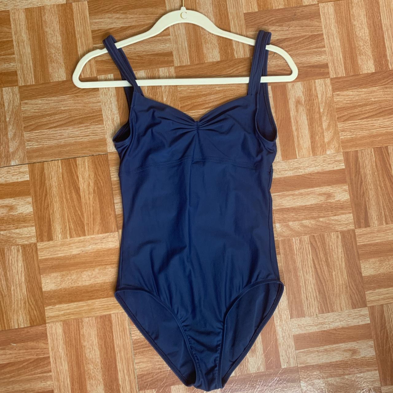 Capezio Women's Blue and Navy Underwear Depop