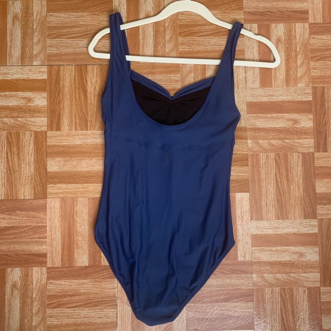 Capezio Women's Blue and Navy Underwear Depop