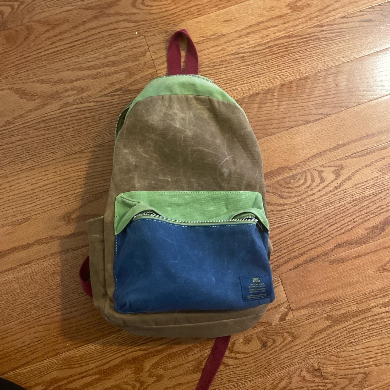 BDG urban outfitters backpack multicolored Used a Depop