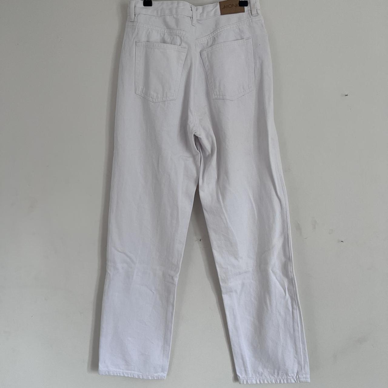 Monki best sale white jeans