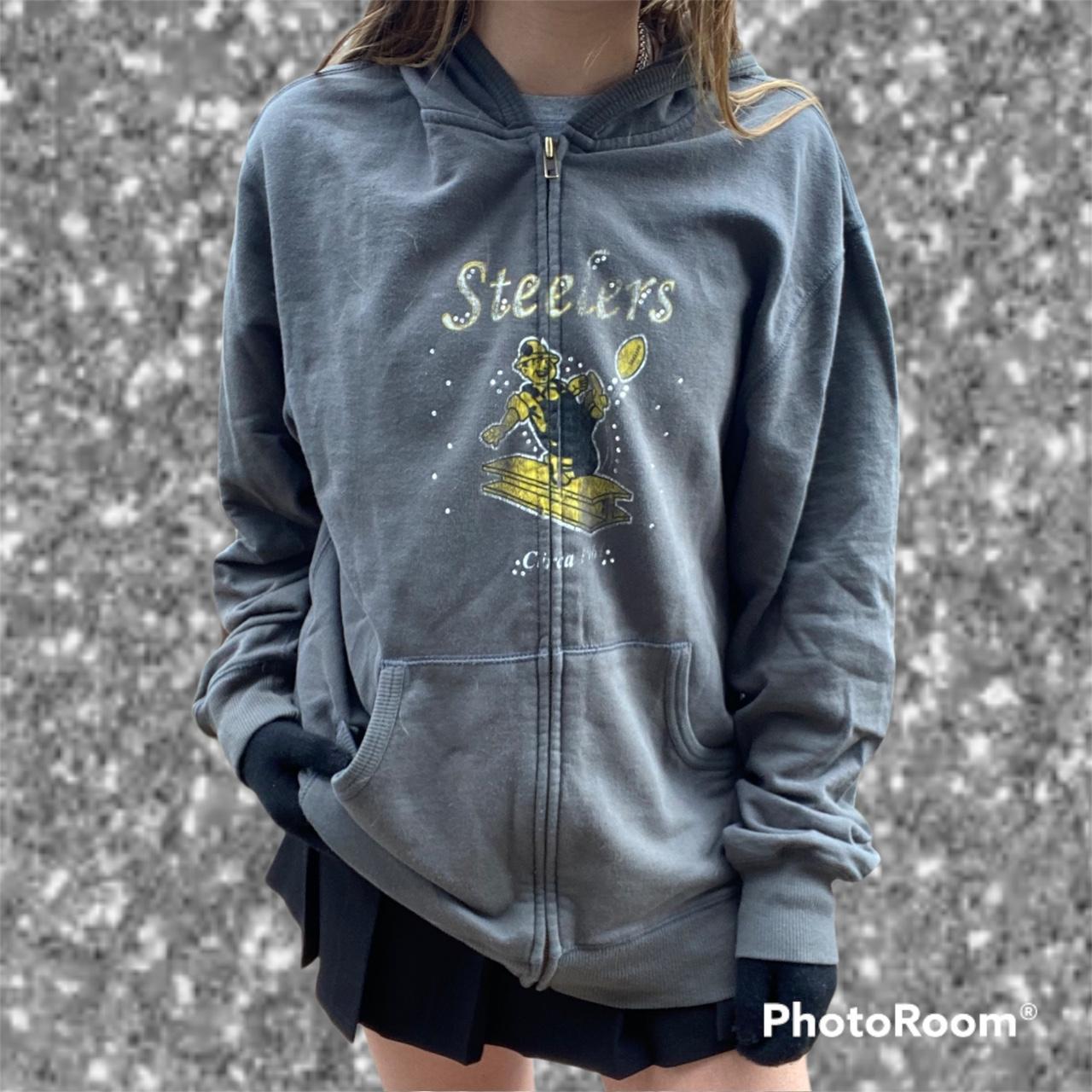 steelers pullover hoodie