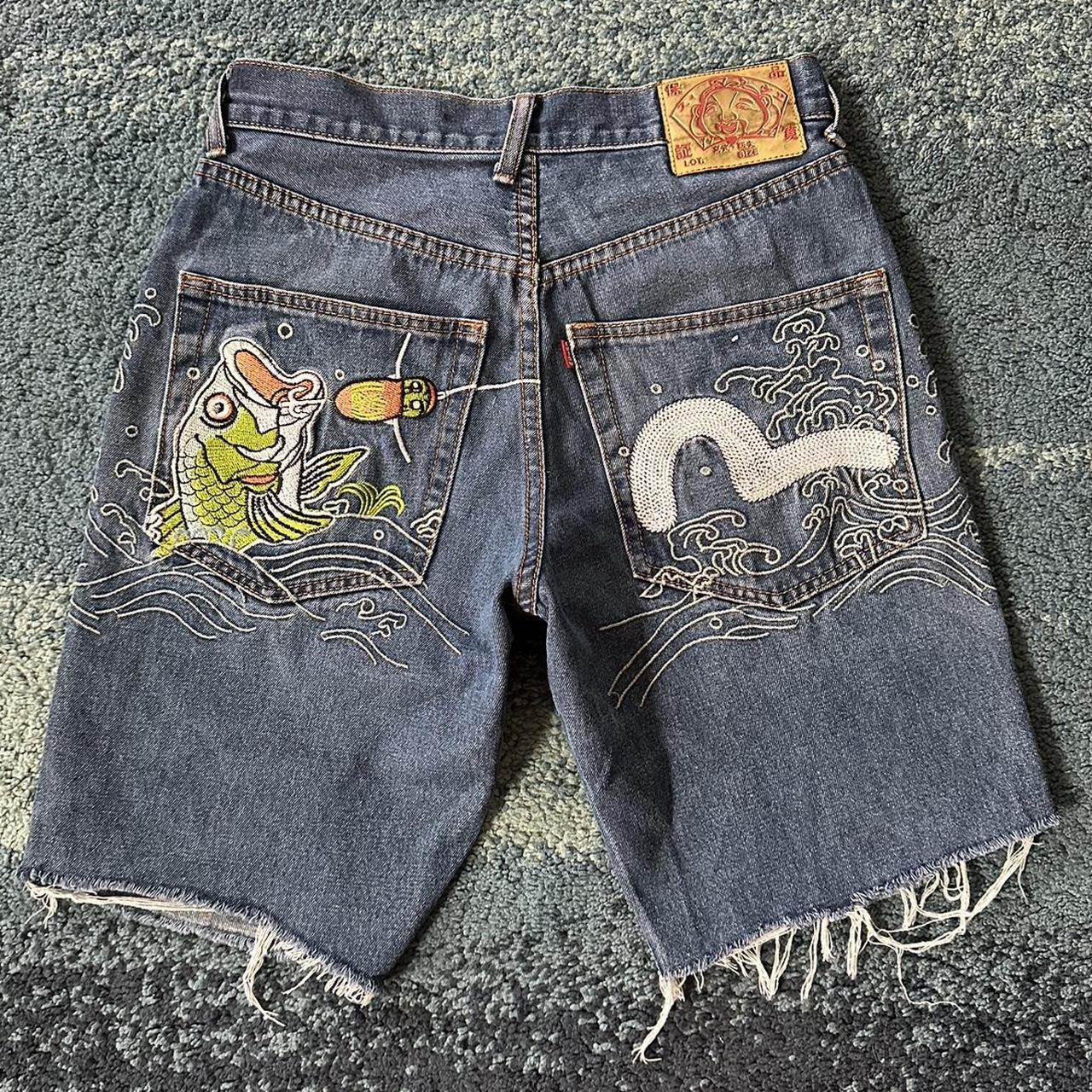 Crazy Vintage Y2K Evisu Jeans Japanese Denim Rare... - Depop