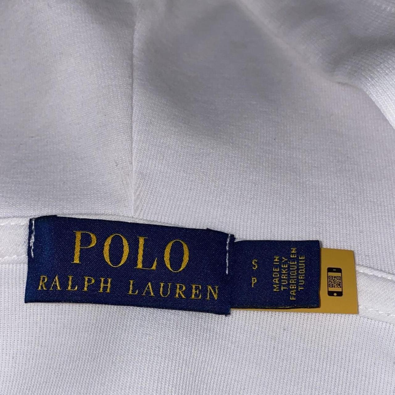 White Ralph Lauren full tracksuit Size Small Good... - Depop