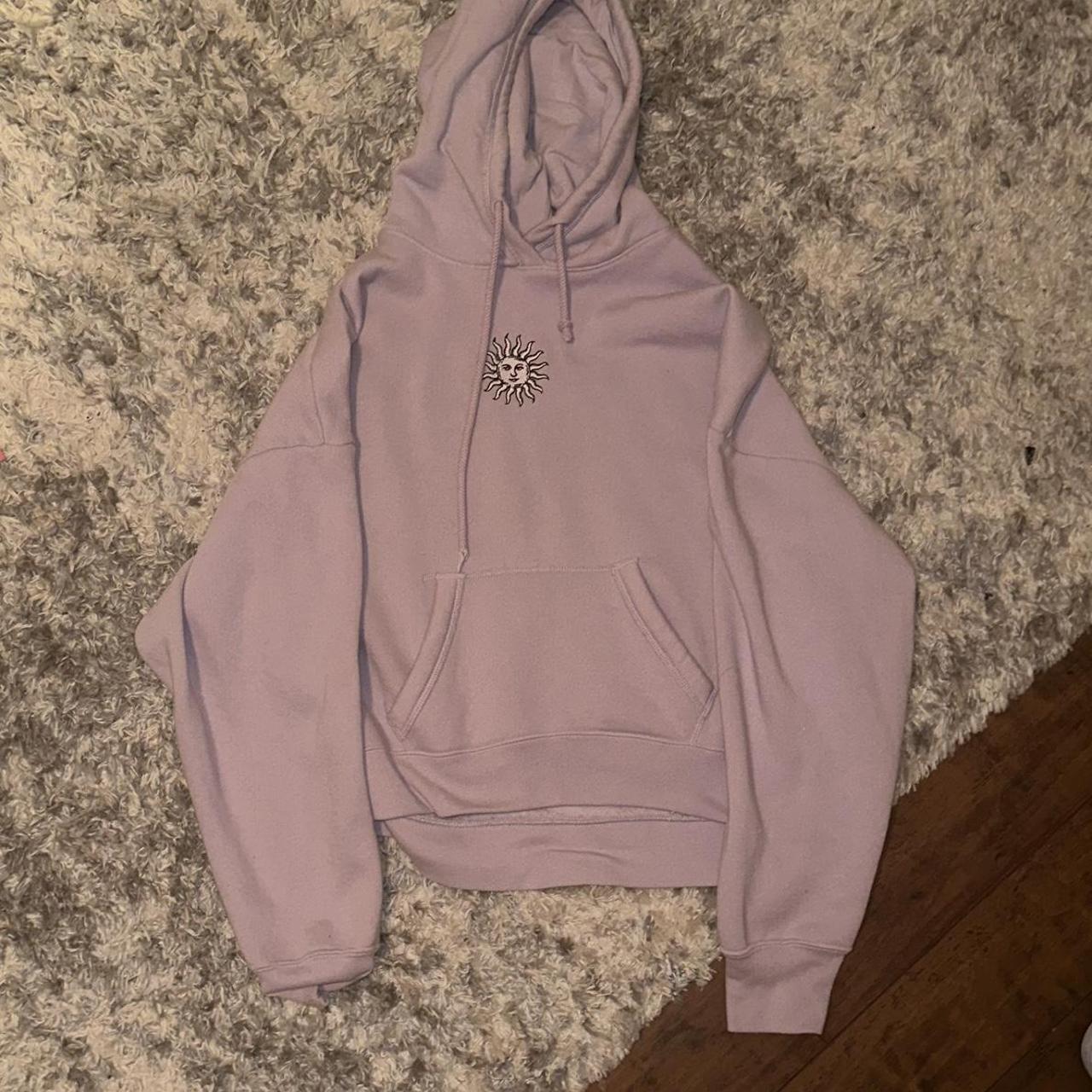 Hollister store purple hoodie