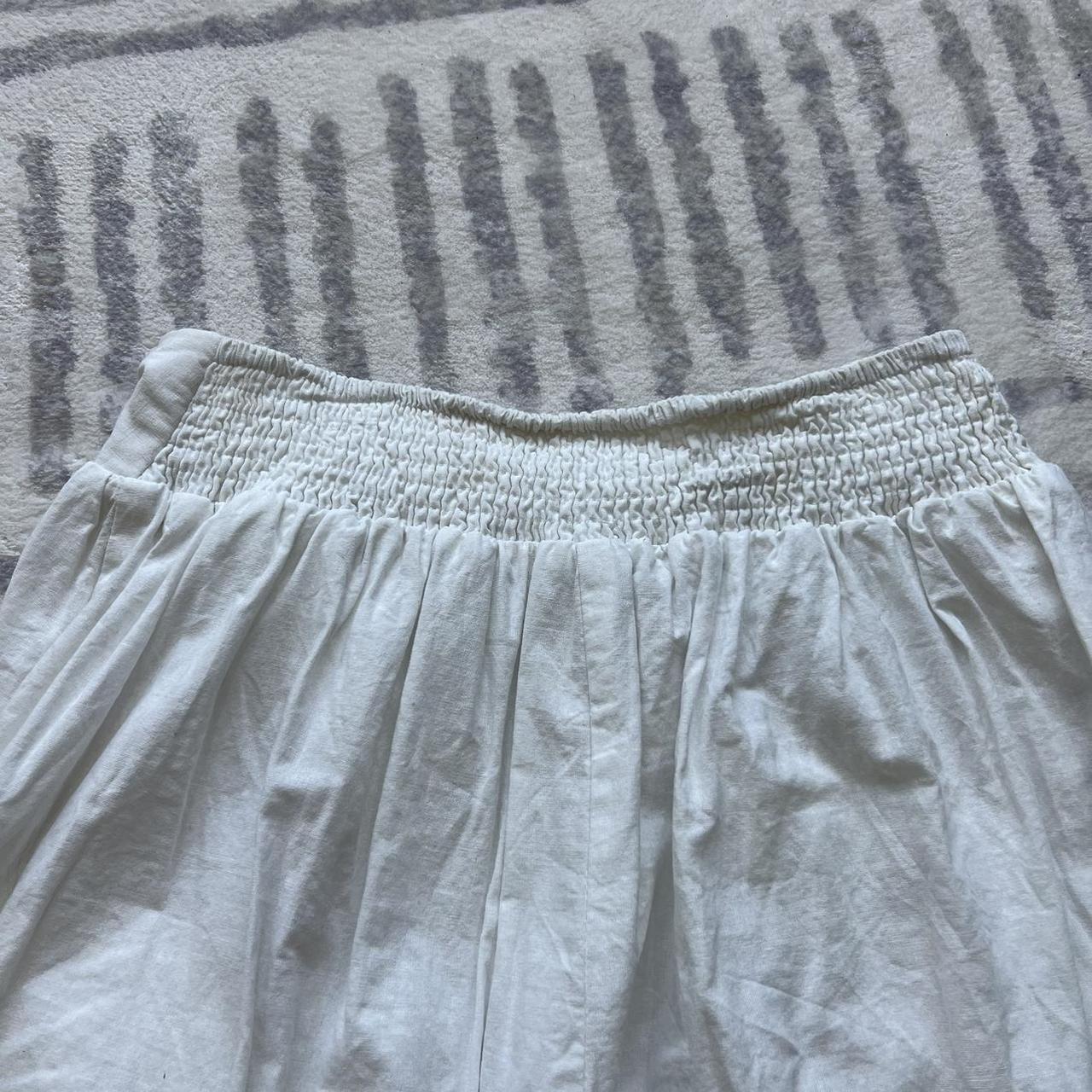 Thats So Fetch White Maxi Skirt - Worn no more than... - Depop